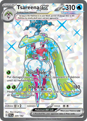 Tsareena ex (220/182) [Scarlet &amp; Violet: Paradox Rift] 