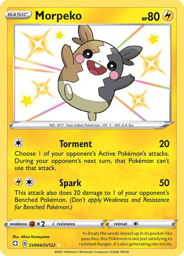 Morpeko (SV044/SV122) [Espada y escudo: Destinos brillantes] 