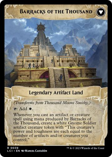 Herrería de las Mil Lunas // Cuartel de las Mil [Las Cavernas Perdidas de Ixalan]  - 0