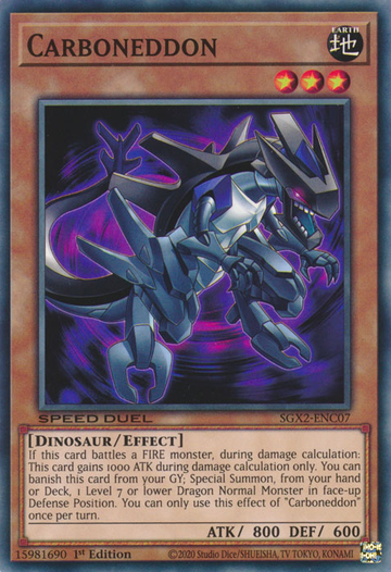 Carboneddon [SGX2-ENC07] Común 