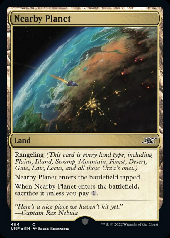 Planeta cercano (Galaxy Foil) [Unfinity] 