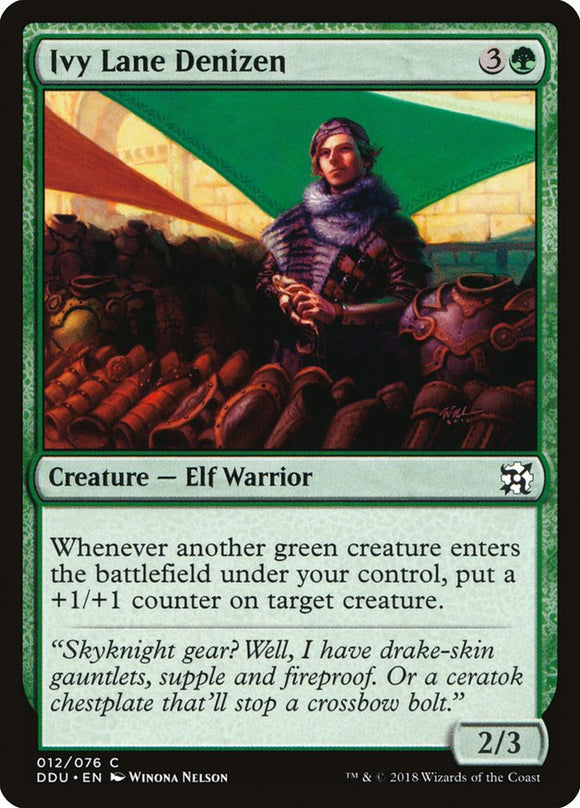 Habitante de Ivy Lane [Duel Decks: Elfos contra inventores] 
