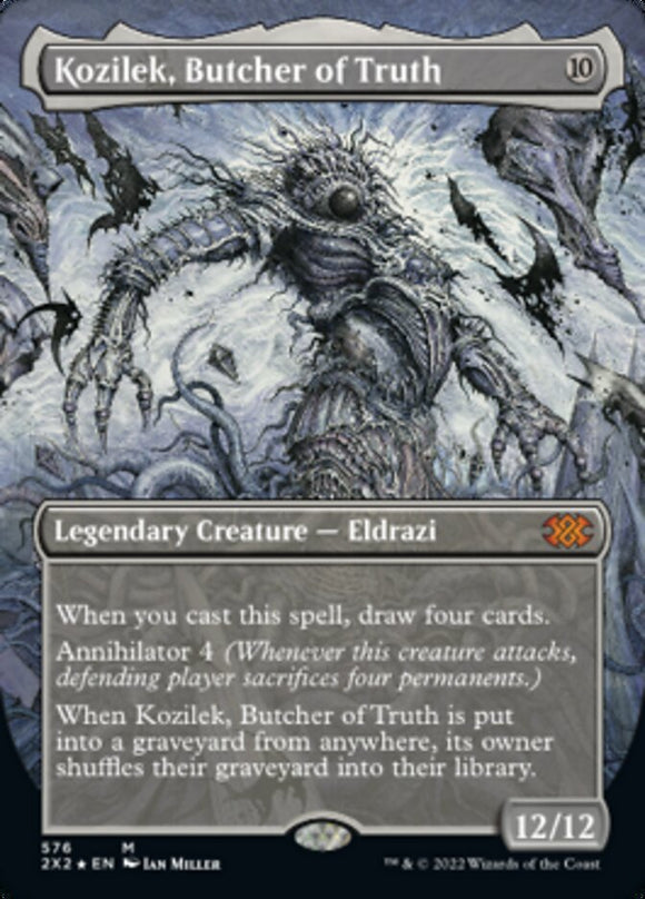 Kozilek, el carnicero de la verdad (lámina texturizada) [Double Masters 2022] 