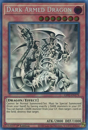 Dragón de brazos oscuros [GFP2-EN179] Fantasma raro 