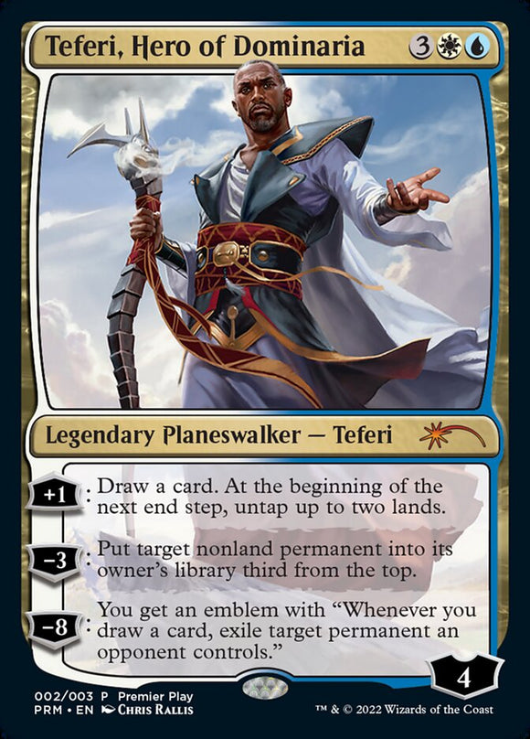 Teferi, héroe de Dominaria [Pro Promos del Pro Tour] 