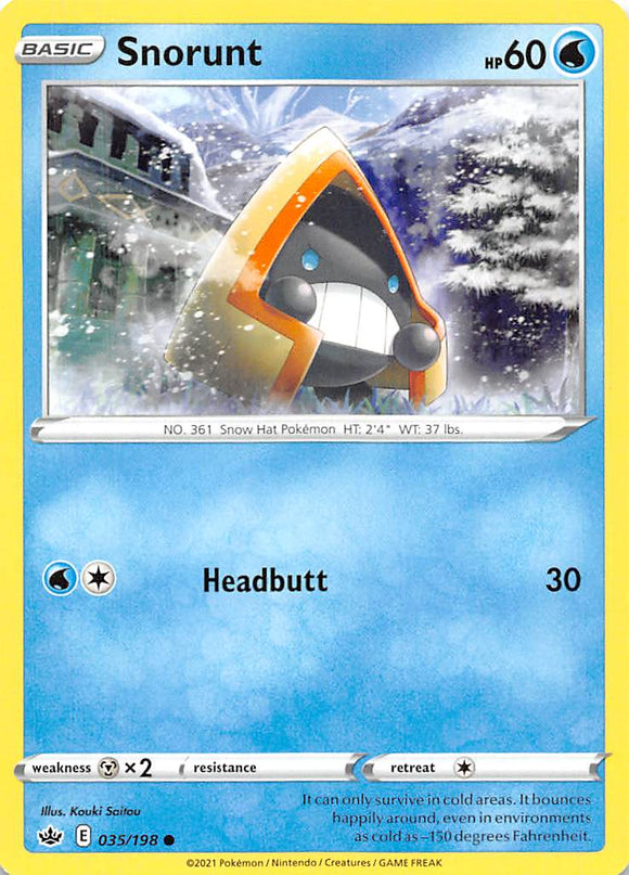 Snorunt (035/198) [Espada y escudo: Reinado escalofriante] 