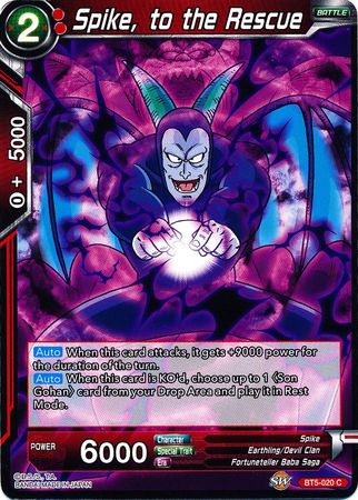 Spike, al rescate (BT5-020) [Renacimiento milagroso] 