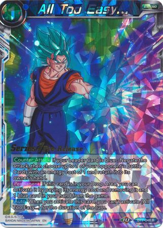 Demasiado fácil... (BT7-048_PR) [Promociones previas al lanzamiento de El asalto de los Saiyans] 