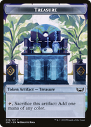 Boar // Treasure Double-Sided Token [Outlaws of Thunder Junction Commander Tokens]-1
