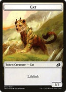 Cat // Human Soldier (004) Double-Sided Token [Ikoria: Lair of Behemoths Tokens]-1