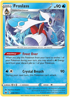 Froslass (036/198) [Espada y escudo: reinado escalofriante] 