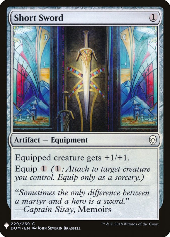 Espada corta [Mystery Booster] 