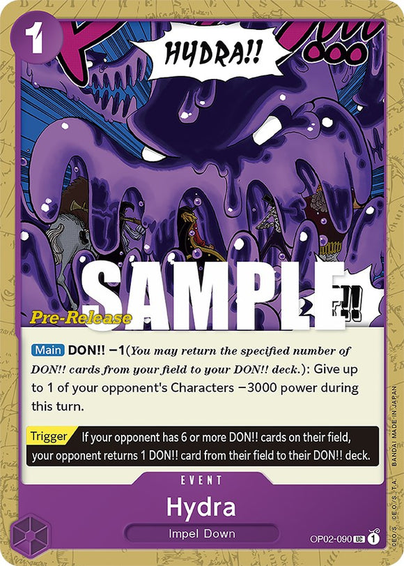 Hydra [Tarjetas de prelanzamiento de Paramount War] 
