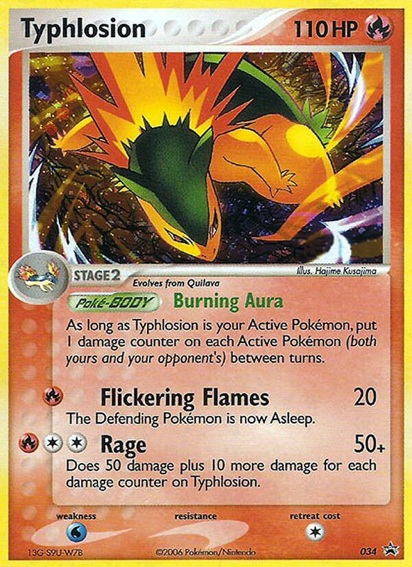 Typhlosion (034) [Promociones de Nintendo: Black Star] 