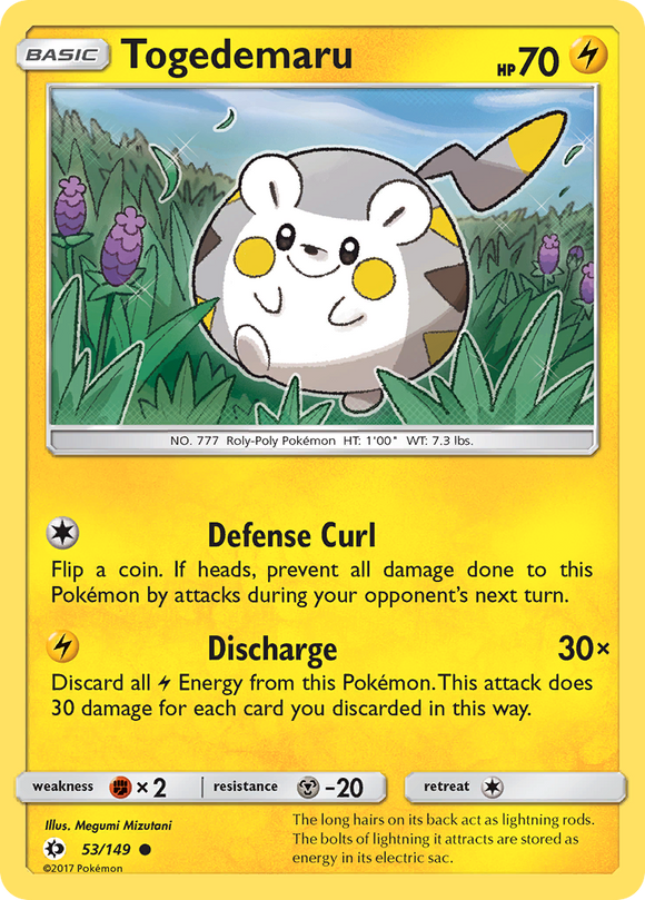 Togedemaru (53/149) [Sol y Luna: Colección básica] 