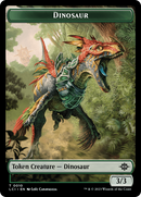 Dinosaur Egg // Dinosaur (0010) Double-Sided Token [The Lost Caverns of Ixalan Tokens]-2