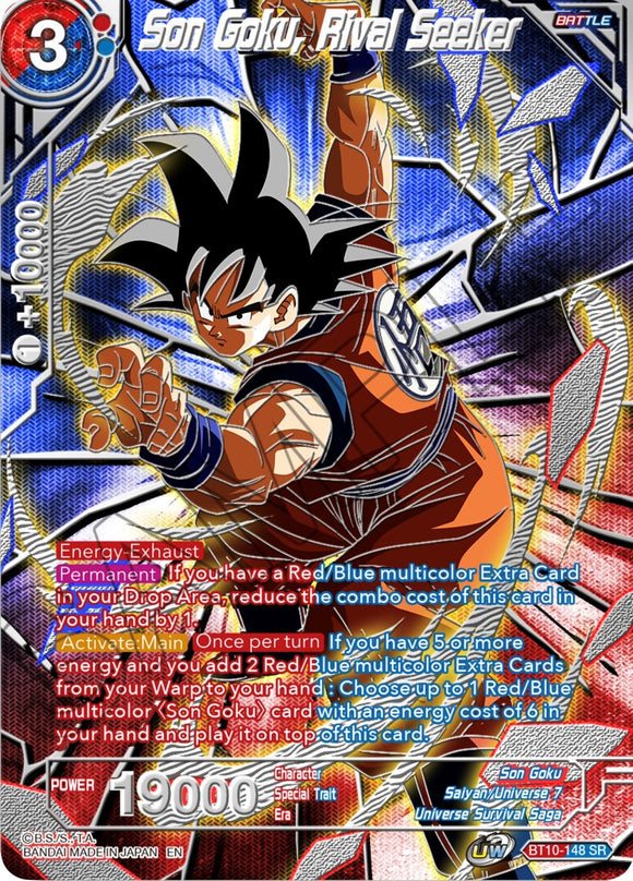 Son Goku, Buscador de Rivales (BT10-148) [Selección del Coleccionista Vol. 3] 