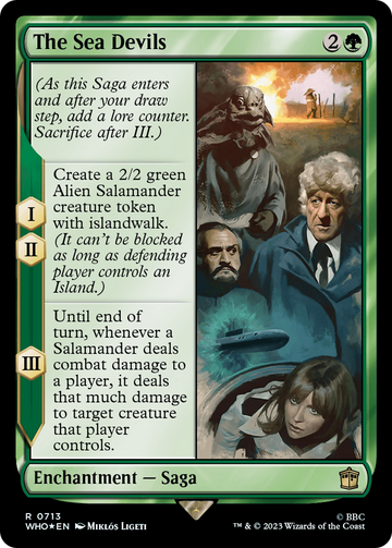 Los demonios del mar (Surge Foil) [Doctor Who] 