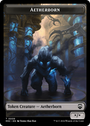 Aetherborn // Servo Double-Sided Token [Modern Horizons 3 Commander Tokens]-1