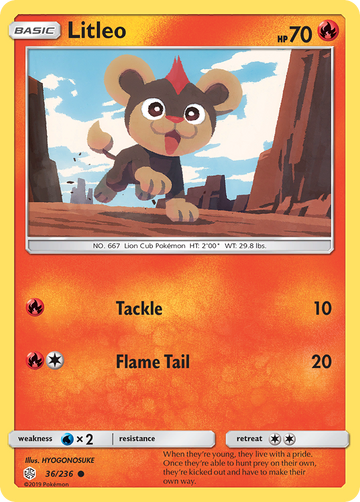 Litleo (36/236) [Sol y Luna: Eclipse Cósmico] 