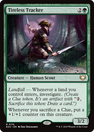 Tireless Tracker [Edge of Eternities Commander]