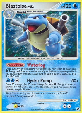 Blastoise (2/132) [Diamante y Perla: Maravillas secretas] 