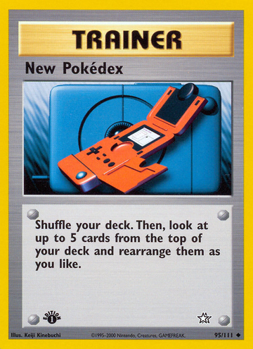 Nueva Pokédex (95/111) [Neo Genesis 1.ª edición] 