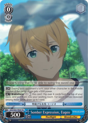 Somber Expression, Eugeo (SAO/S65-TE09 TD) [Sword Art Online -Alicization-]