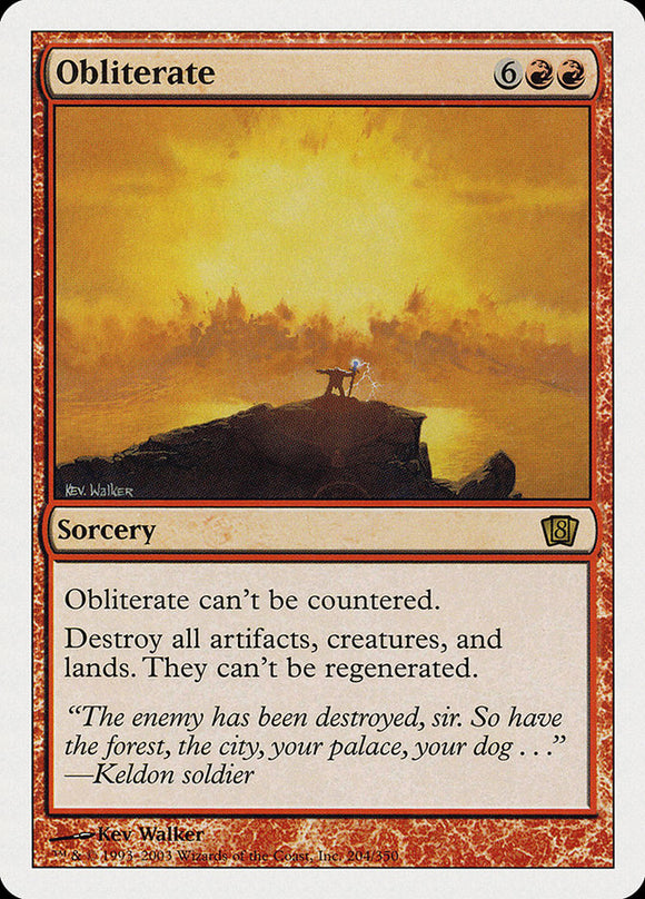 Obliterate [Octava edición] 