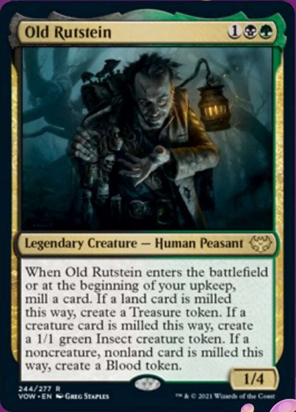 Viejo Rutstein [Innistrad: Promesa carmesí] 