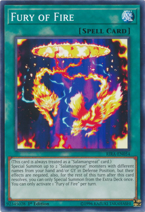 Furia de fuego [RIRA-EN054] Común 