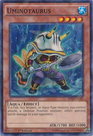 Uminotaurus [BP03-EN101] Shatterfoil Raro 