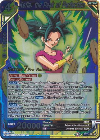 Kefla, la cima de la perfección (BT7-122_PR) [Promociones de prelanzamiento de El asalto de los Saiyans] 