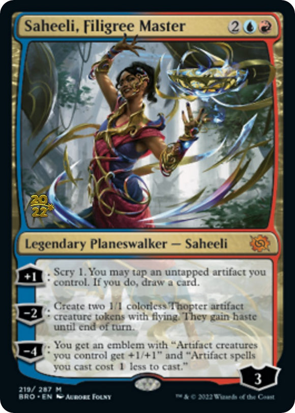 Saheeli, maestra de la filigrana [Promociones previas al lanzamiento de La guerra de los hermanos] 