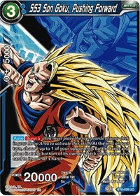 SS3 Son Goku, avanzando (BT6-029) [Magnífica colección Versión Gogeta] 