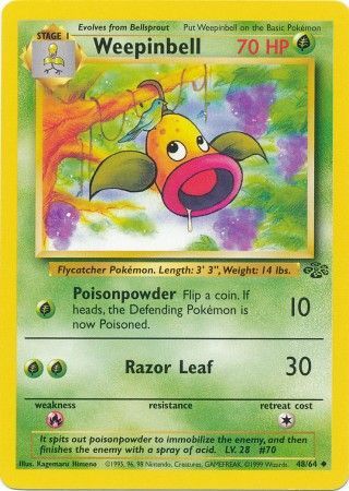 Weepinbell (48/64) [Jungla ilimitada] 