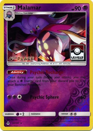 Malamar (51/131) (4.º puesto en la promoción de la liga) [Sol y Luna: Luz Prohibida] 