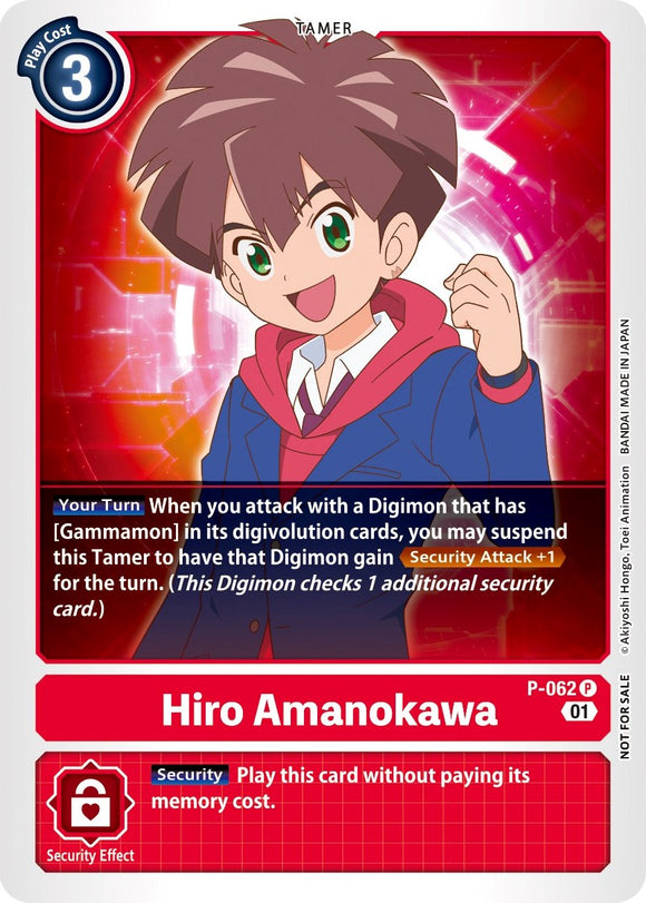 Hiro Amanokawa [P-062] (Paquete oficial del torneo vol. 5) [Cartas promocionales] 