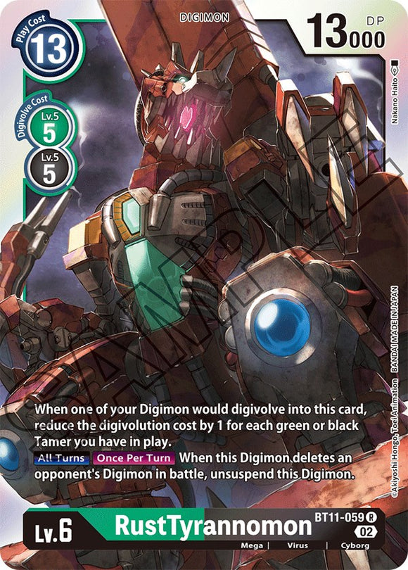 RustTyrannomon [BT11-059] [Fase dimensional] 