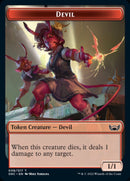 Devil // Wizard Double-Sided Token [Streets of New Capenna Tokens]-1