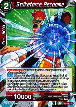 Recoome de Strikeforce (TB3-007) [Choque de destinos] 