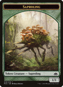 Dragon // Saproling Double-Sided Token [Planechase Anthology Tokens]-2