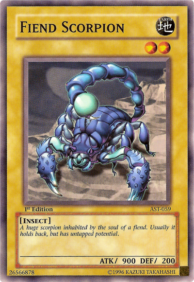 Escorpión demonio [AST-059] Común 