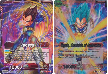 Vegeta // Vegeta, Candidato a la Destrucción (EX11-01) [Universo 7 Unison] 