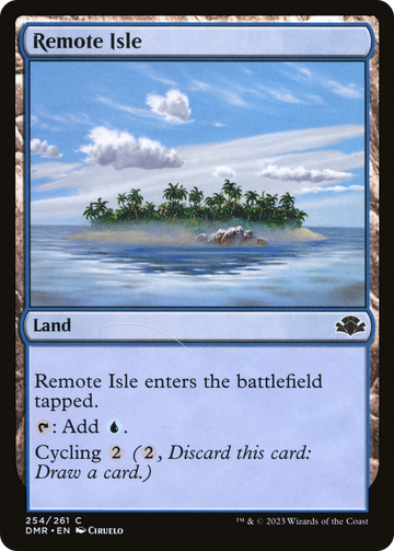 Isla remota [Dominaria Remastered] 