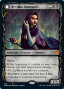 Henrika Domnathi // Henrika, vidente infernal (marco de colmillos de exhibición) [Innistrad: Crimson Vow] -1