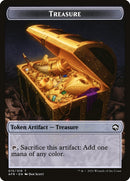 Wolf (014) // Treasure (015) Double-Sided Token [Challenger Decks 2022 Tokens]-2