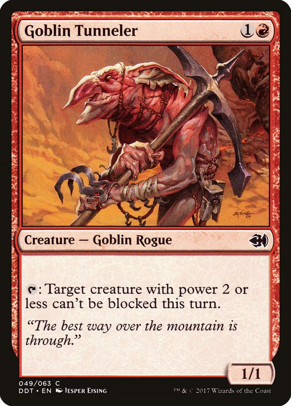Goblin Tunneler [Mazos de duelo: Merfolk vs. Goblins] 
