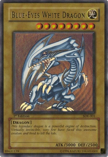 Dragón blanco de ojos azules [SDK-001] Ultra raro 