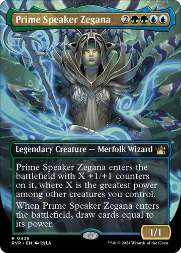 Orador principal Zegana (Anime Borderless) [Ravnica Remastered] 